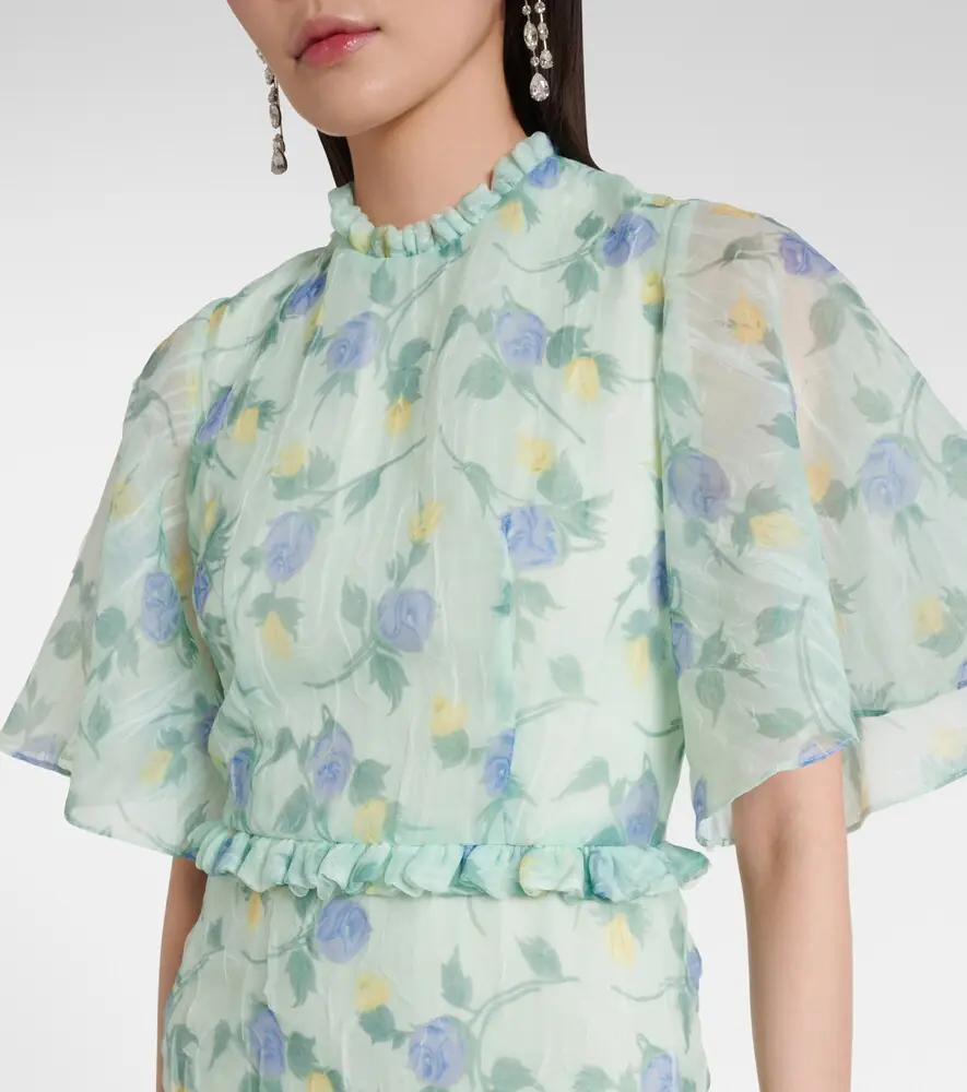 Markarian Heather floral organza gown | Thumbnail 5