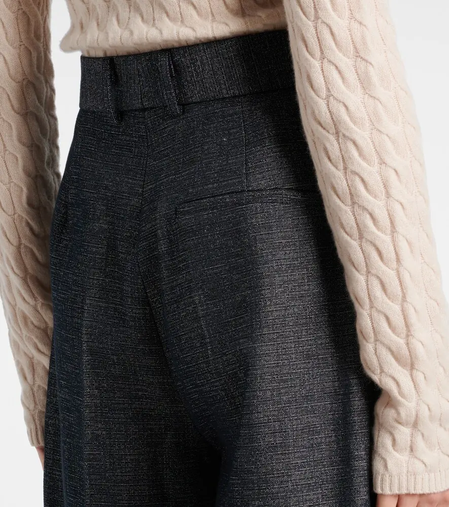 Altuzarra Jess cotton and silk wide-leg pants | Thumbnail 3 Altuzarra Jess cotton and silk wide-leg pants | Thumbnail 3