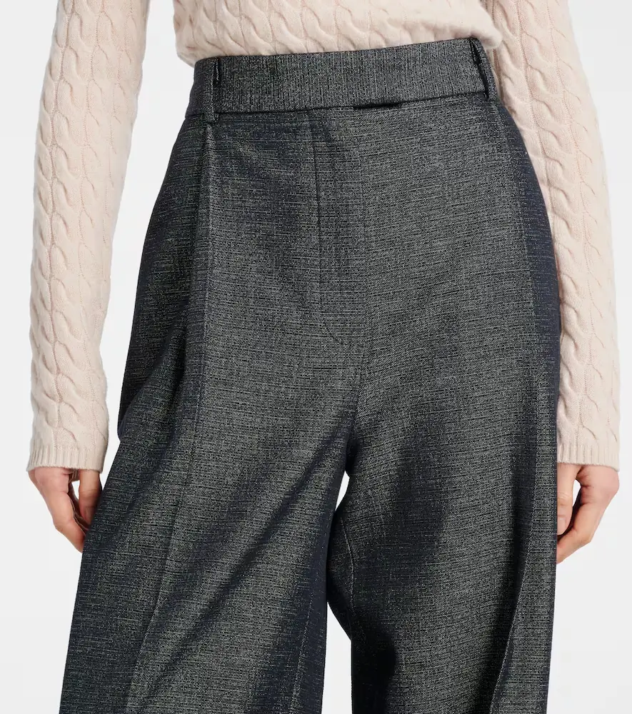 Altuzarra Jess cotton and silk wide-leg pants | Thumbnail 5 Altuzarra Jess cotton and silk wide-leg pants | Thumbnail 5