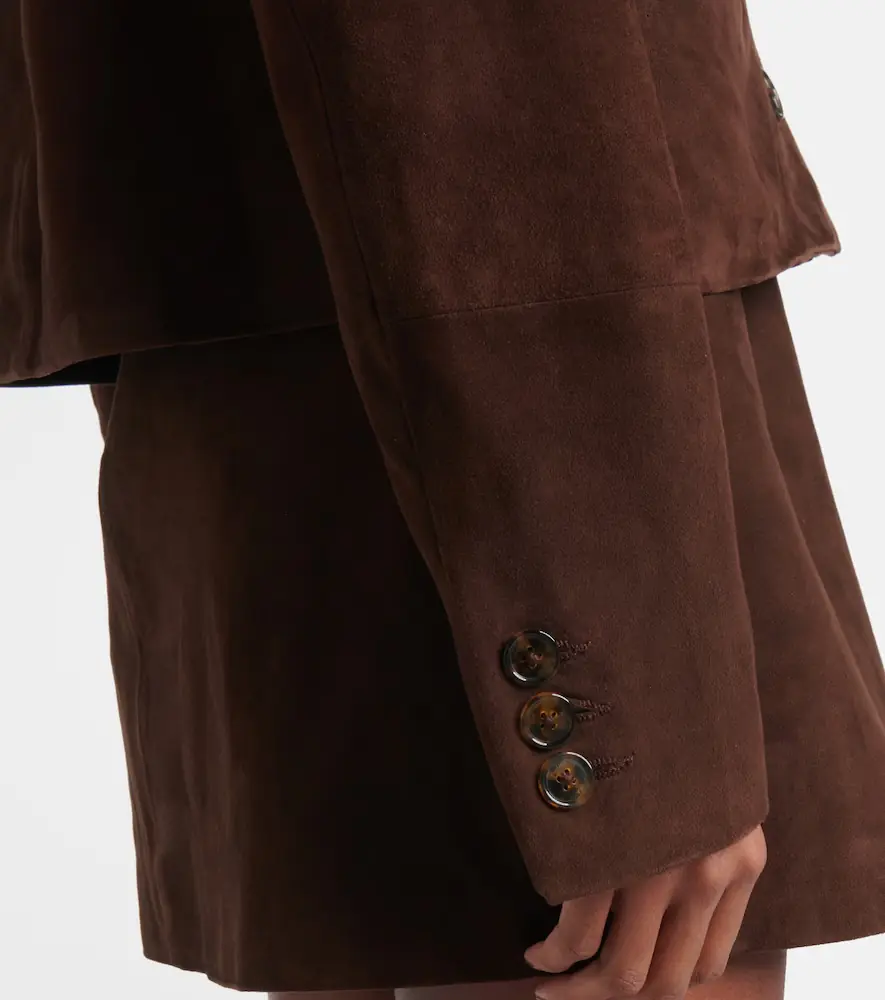 Blazé Milano Gliss Bolero suede jacket | Thumbnail 3 Blazé Milano Gliss Bolero suede jacket | Thumbnail 3