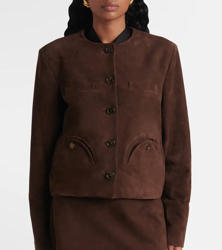 Blazé Milano Gliss Bolero suede jacket | Thumbnail 5 Blazé Milano Gliss Bolero suede jacket | Thumbnail 5