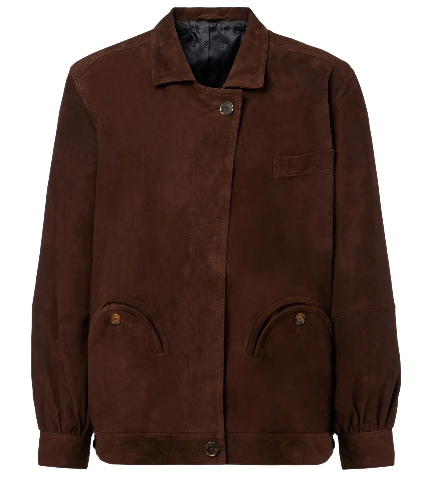 Blazé Milano Blazé Milano Cleo suede bomber jacket