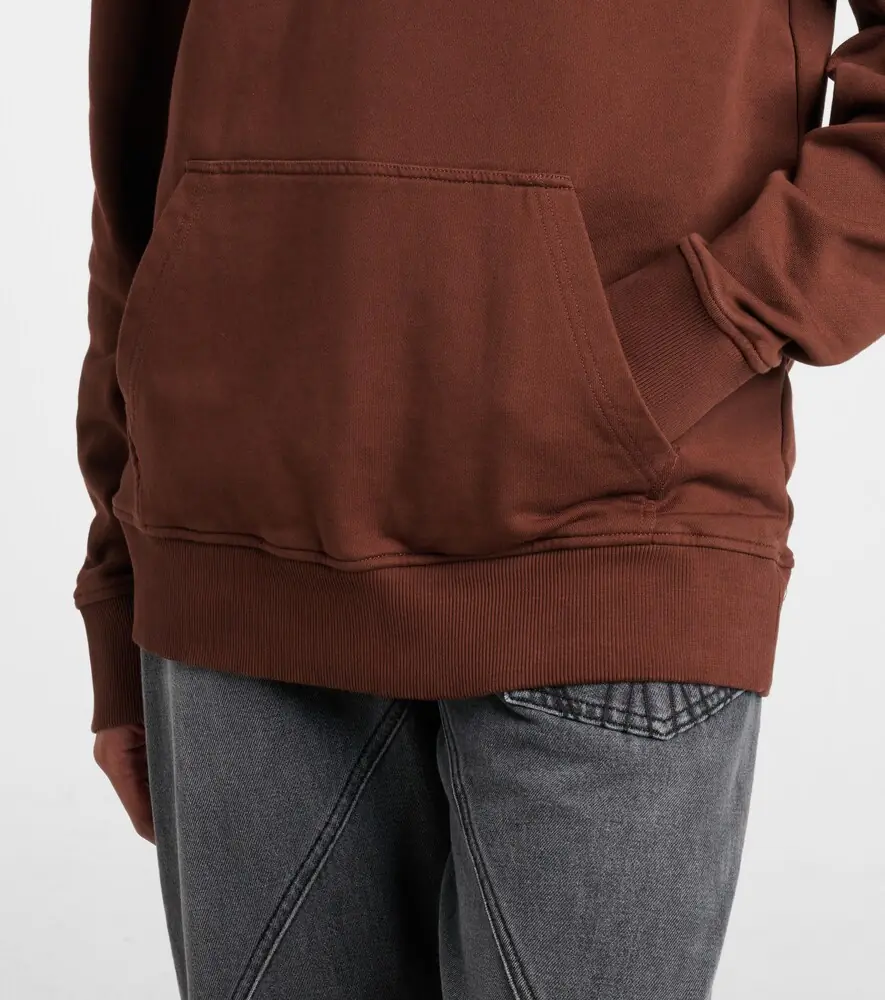 JW Anderson Printed embroidered cotton jersey hoodie | Thumbnail 3