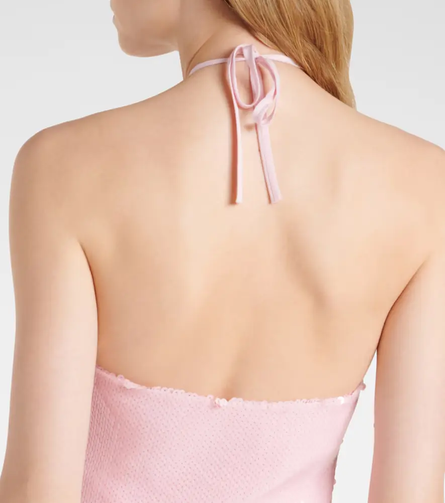Rodarte Floral appliqué sequined gown | Thumbnail 4 Rodarte Floral appliqué sequined gown | Thumbnail 4