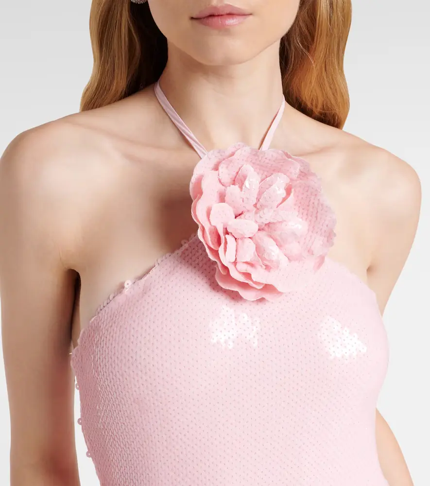 Rodarte Floral appliqué sequined gown | Thumbnail 5 Rodarte Floral appliqué sequined gown | Thumbnail 5