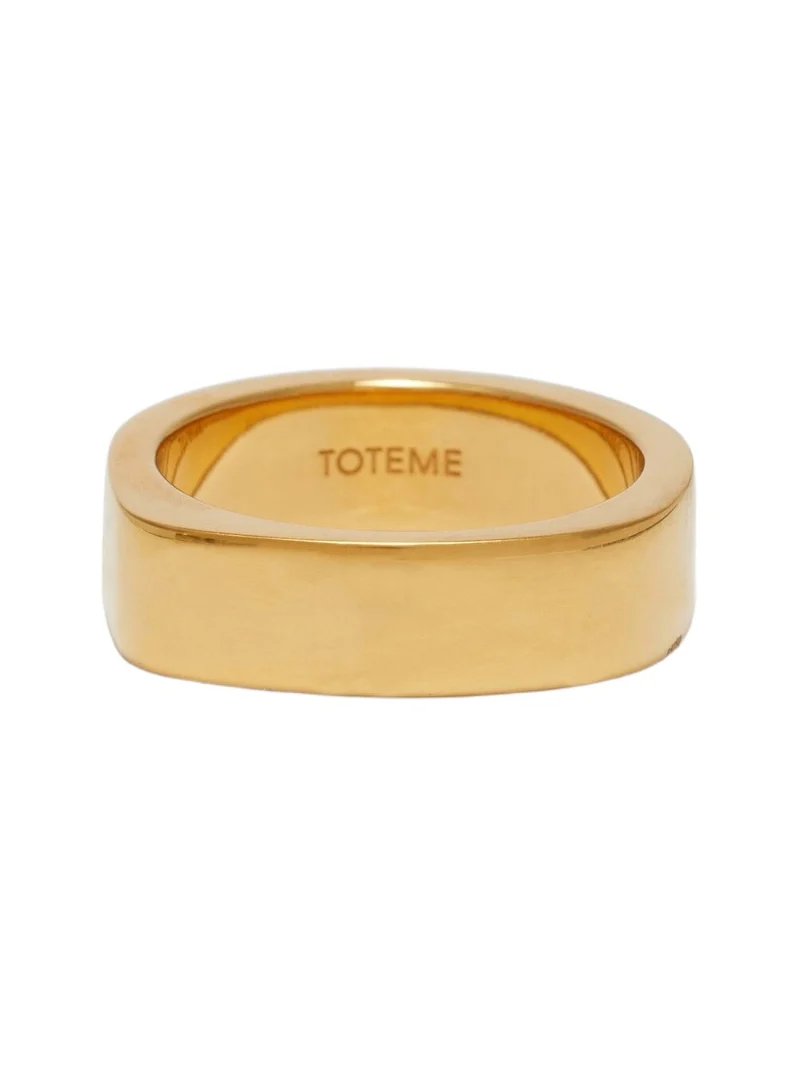 TOTEME Signature18kt gold-plated ring