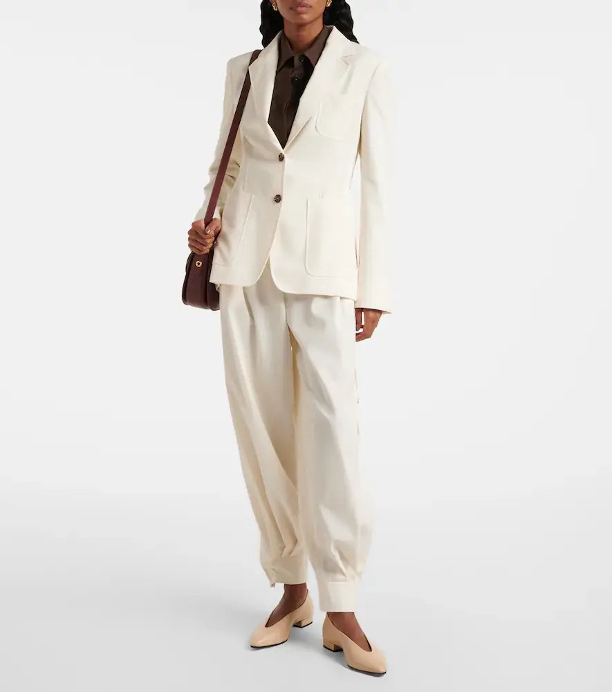 Max Mara Single-breasted cotton blazer | Thumbnail 2