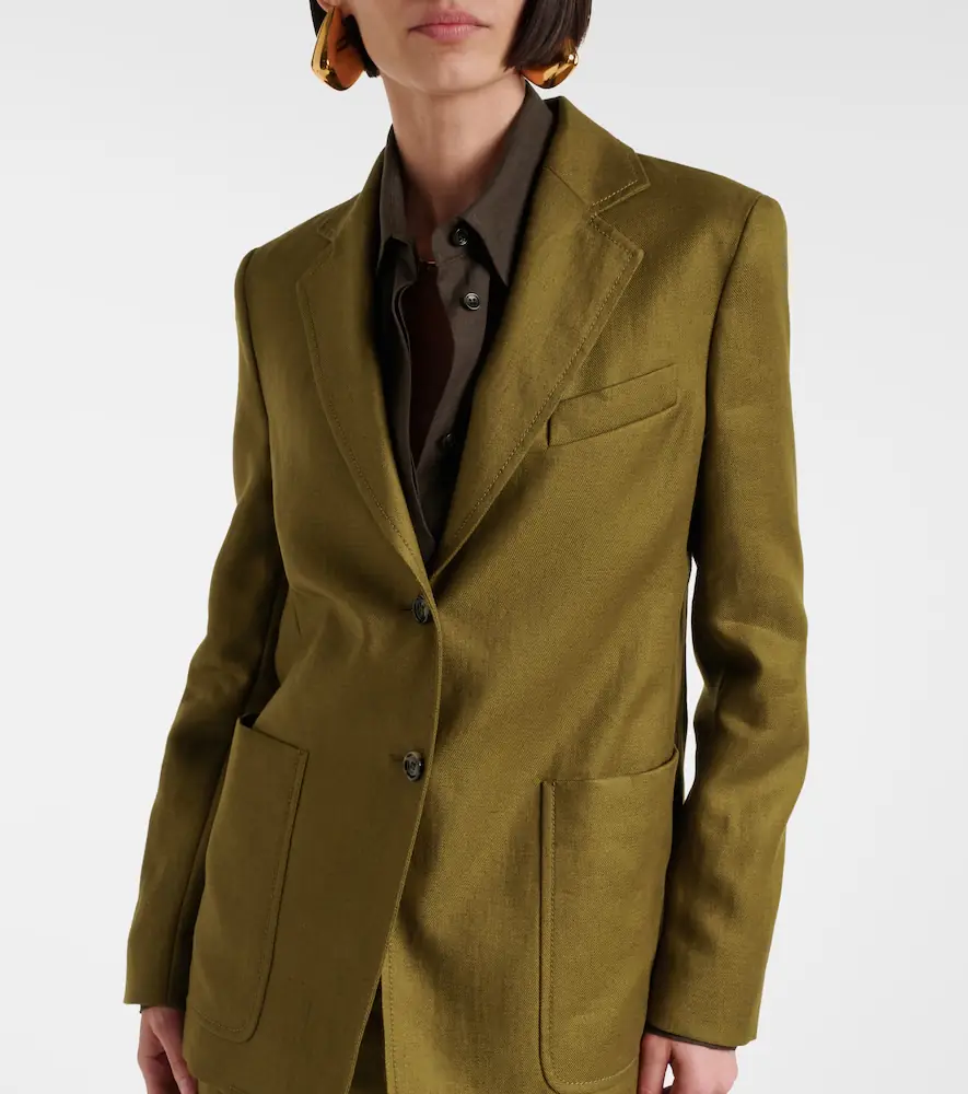 Max Mara Guglia linen blazer | Thumbnail 3