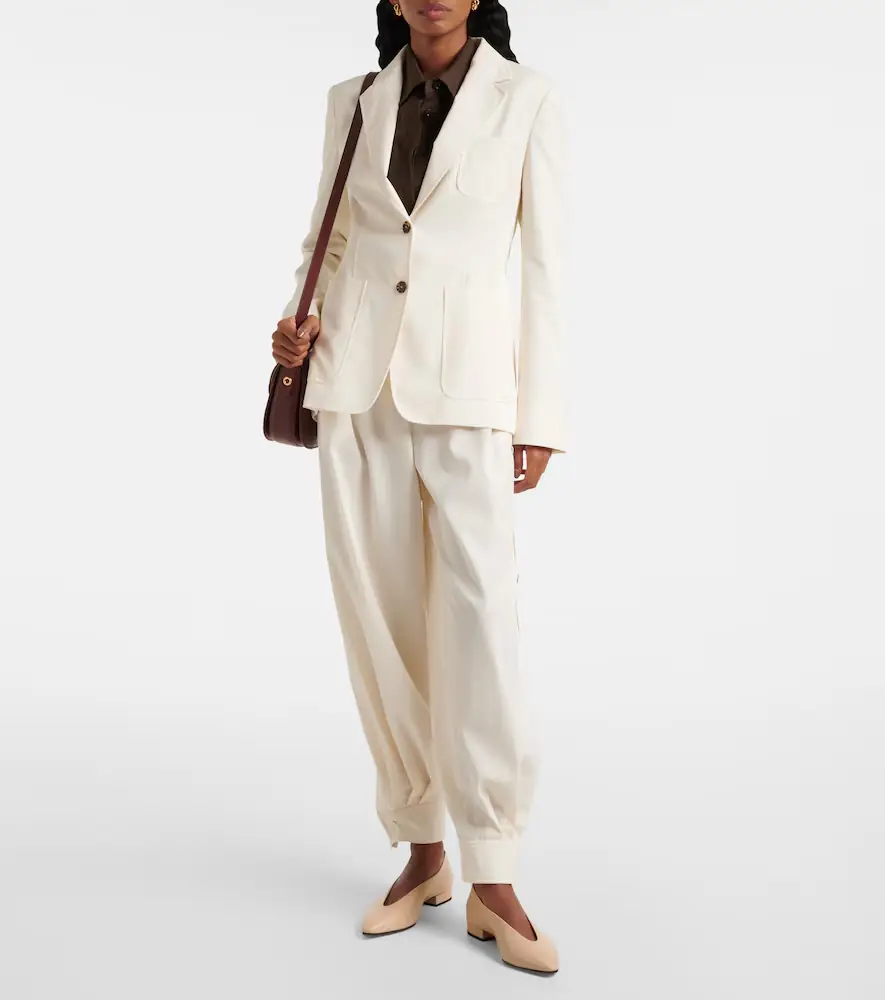 Max Mara Coccole cotton pants | Thumbnail 2