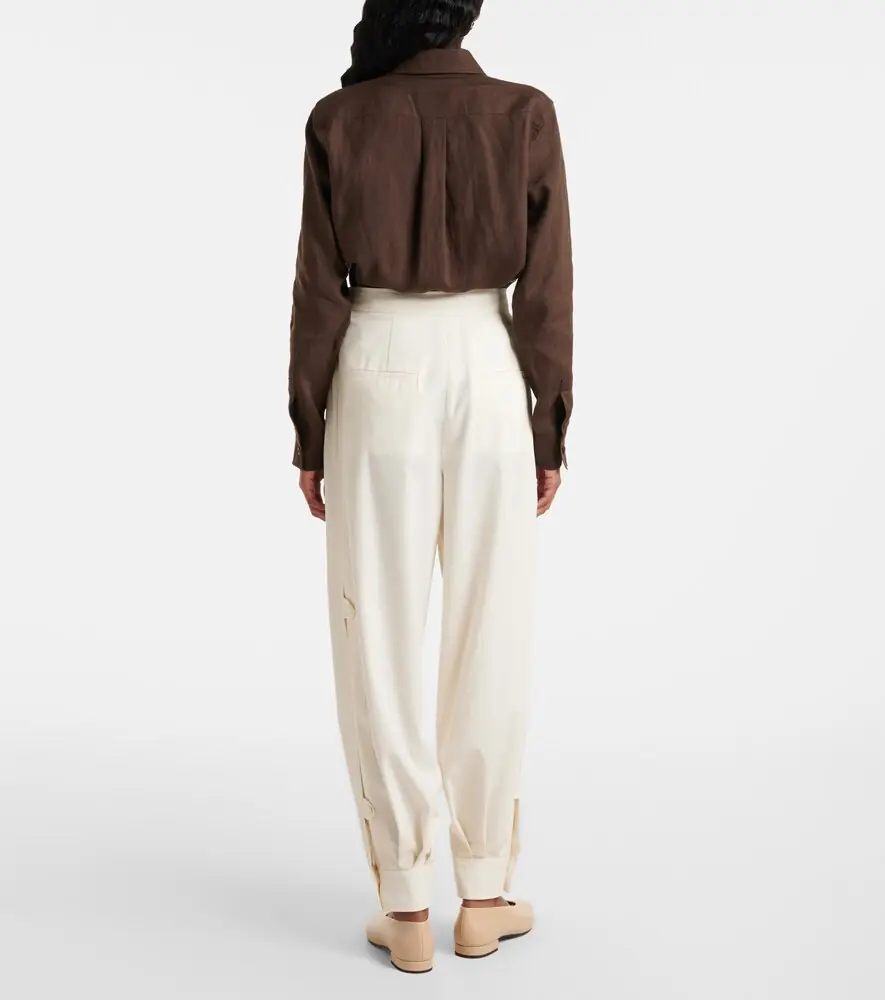 Max Mara Coccole cotton pants | Thumbnail 4