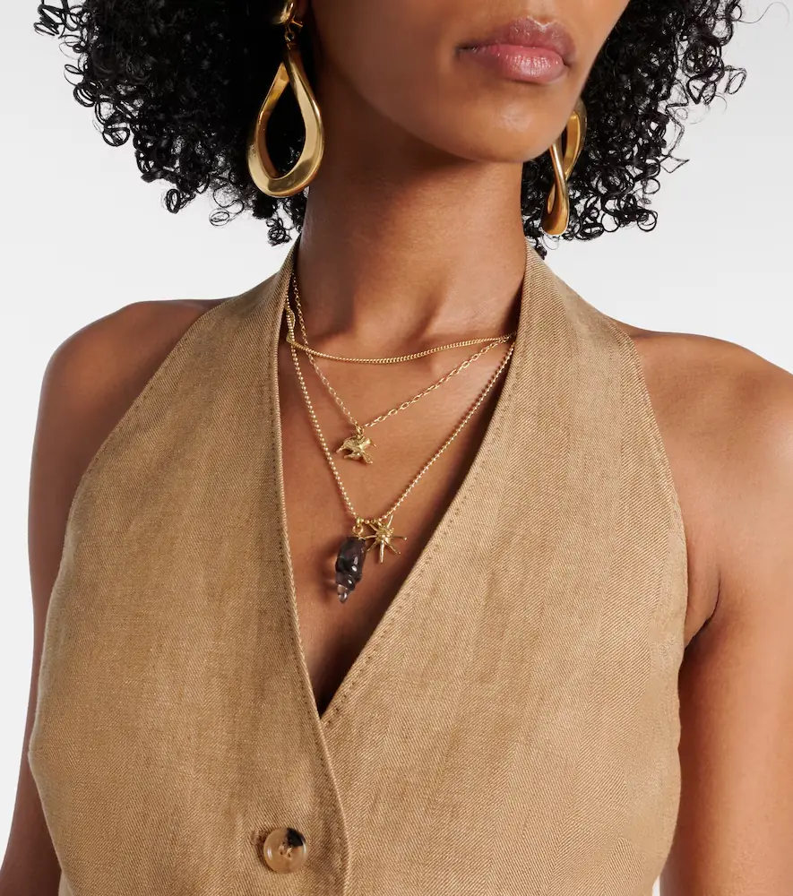 Max Mara Sauro open-back linen vest | Thumbnail 6