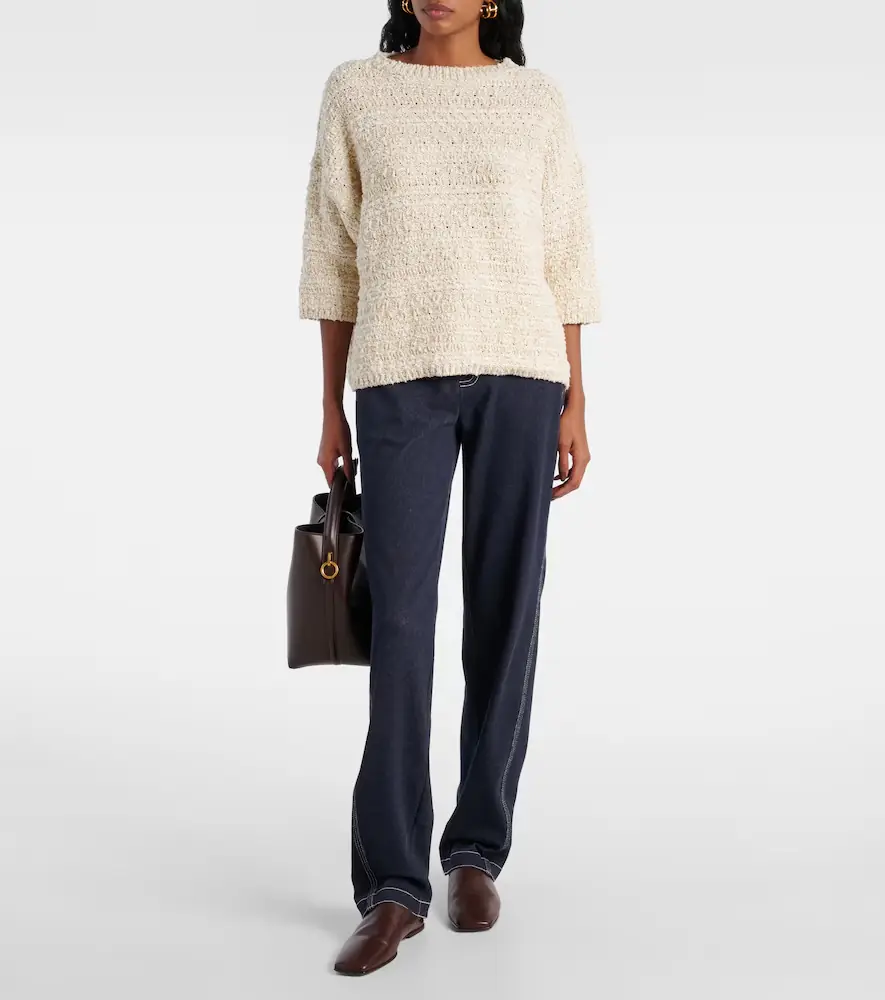 Max Mara Arda cotton-blend sweater | Thumbnail 2