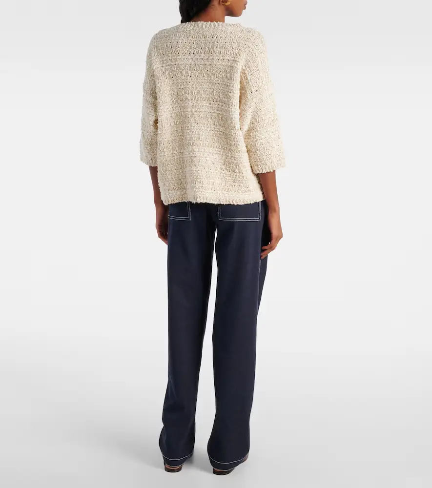 Max Mara Arda cotton-blend sweater | Thumbnail 5