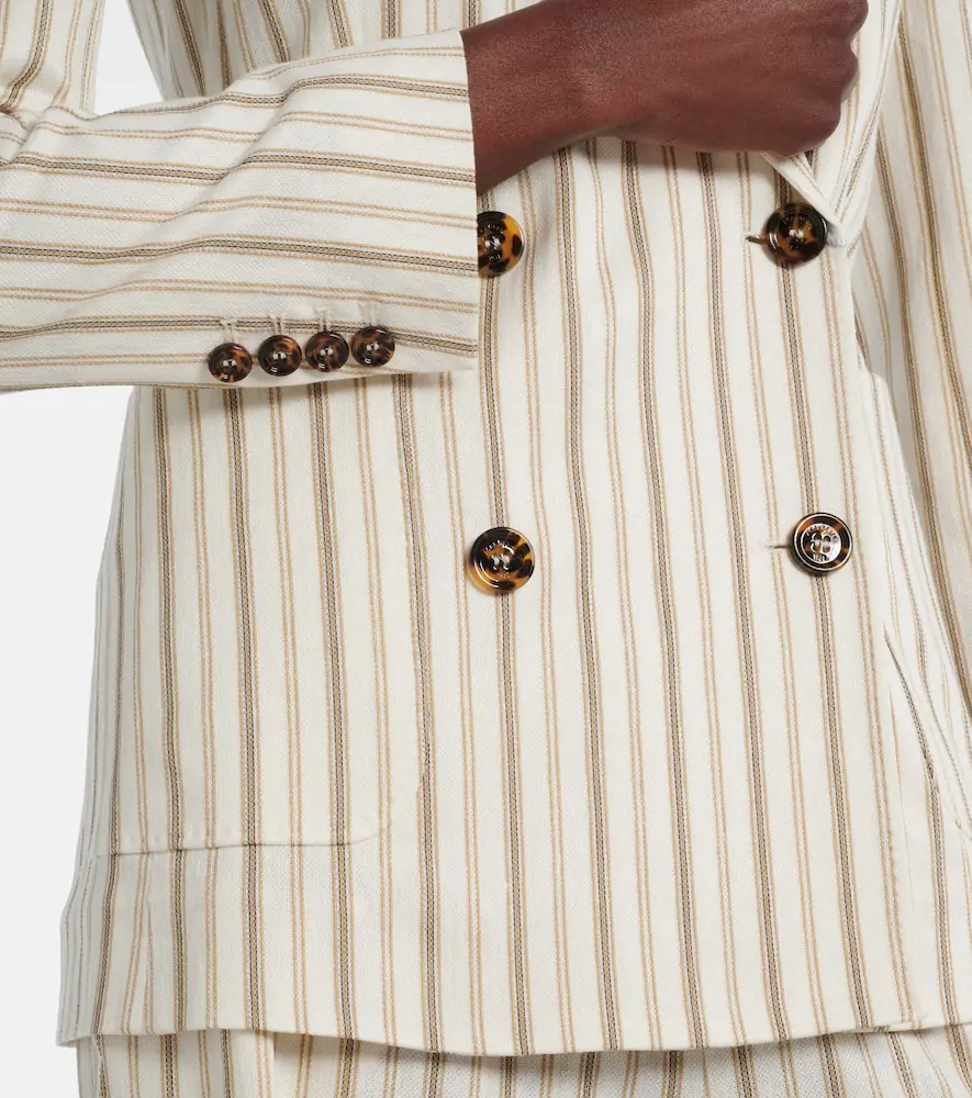 Max Mara Pensile cotton and linen blazer | Thumbnail 5 Max Mara Pensile cotton and linen blazer | Thumbnail 5