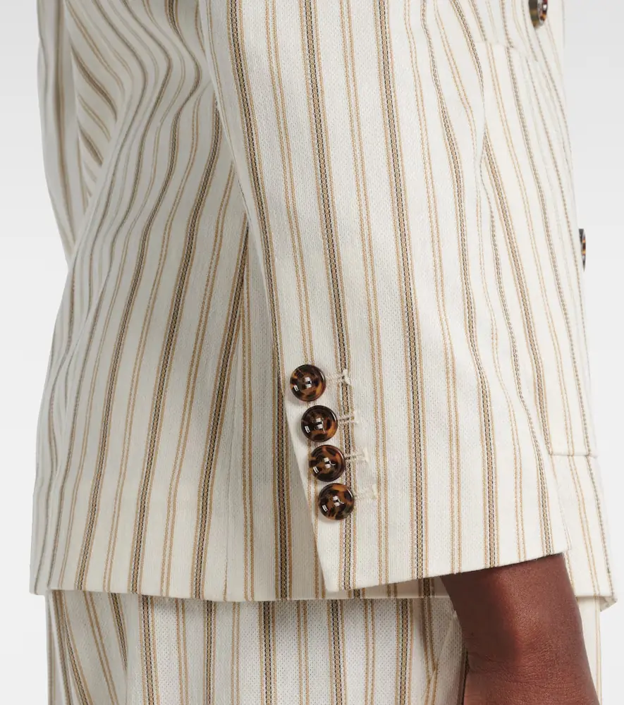 Max Mara Pensile cotton and linen blazer | Thumbnail 6 Max Mara Pensile cotton and linen blazer | Thumbnail 6