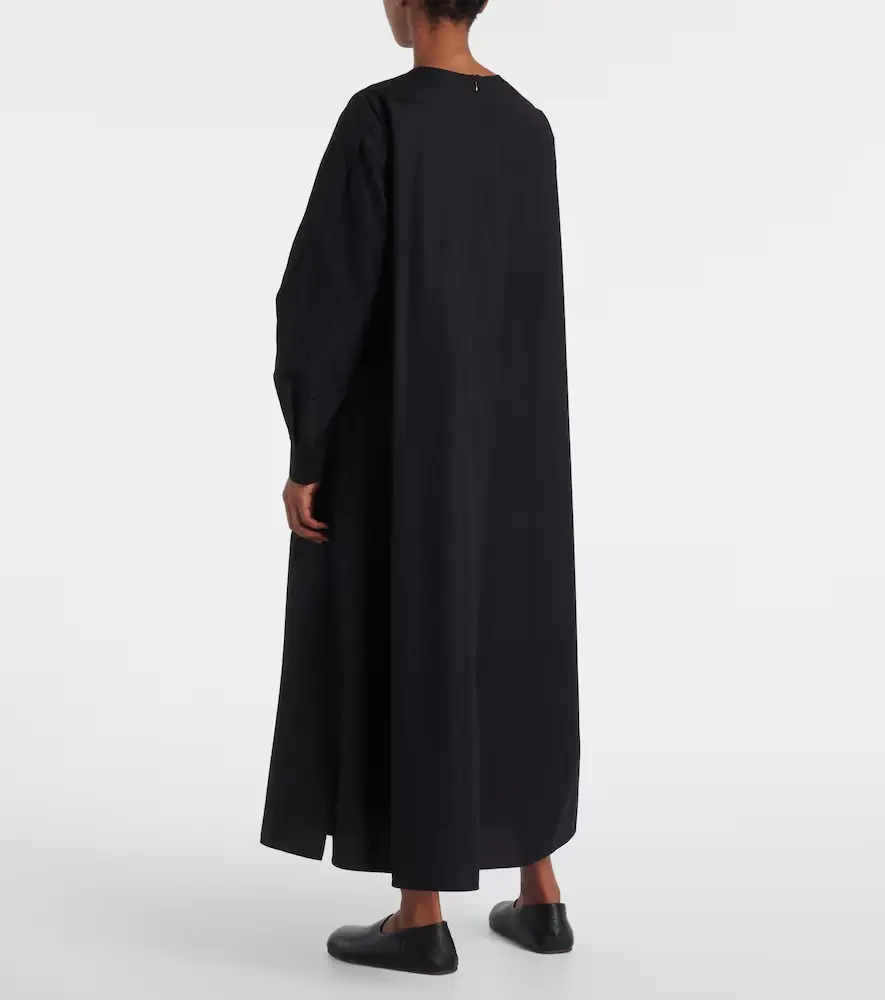 Max Mara Liriche cotton poplin midi dress | Thumbnail 5 Max Mara Liriche cotton poplin midi dress | Thumbnail 5