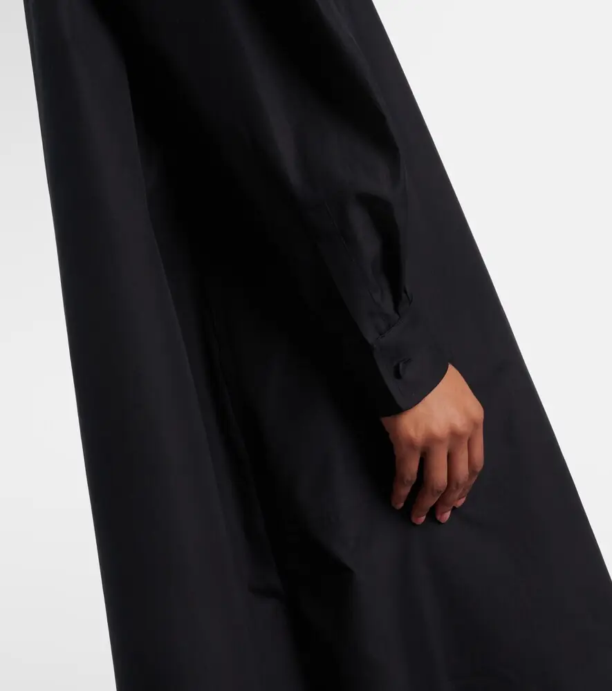 Max Mara Liriche cotton poplin midi dress | Thumbnail 6 Max Mara Liriche cotton poplin midi dress | Thumbnail 6