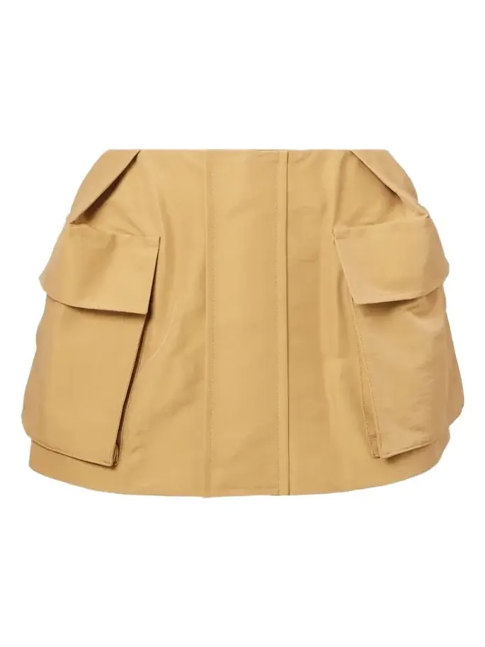 Cotton-blend shorts