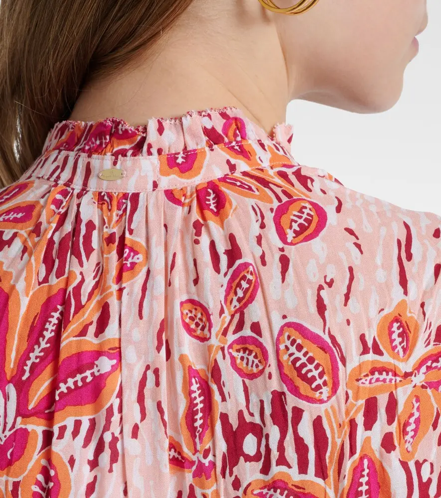 Poupette St Barth Callie floral minidress | Thumbnail 4 Poupette St Barth Callie floral minidress | Thumbnail 4