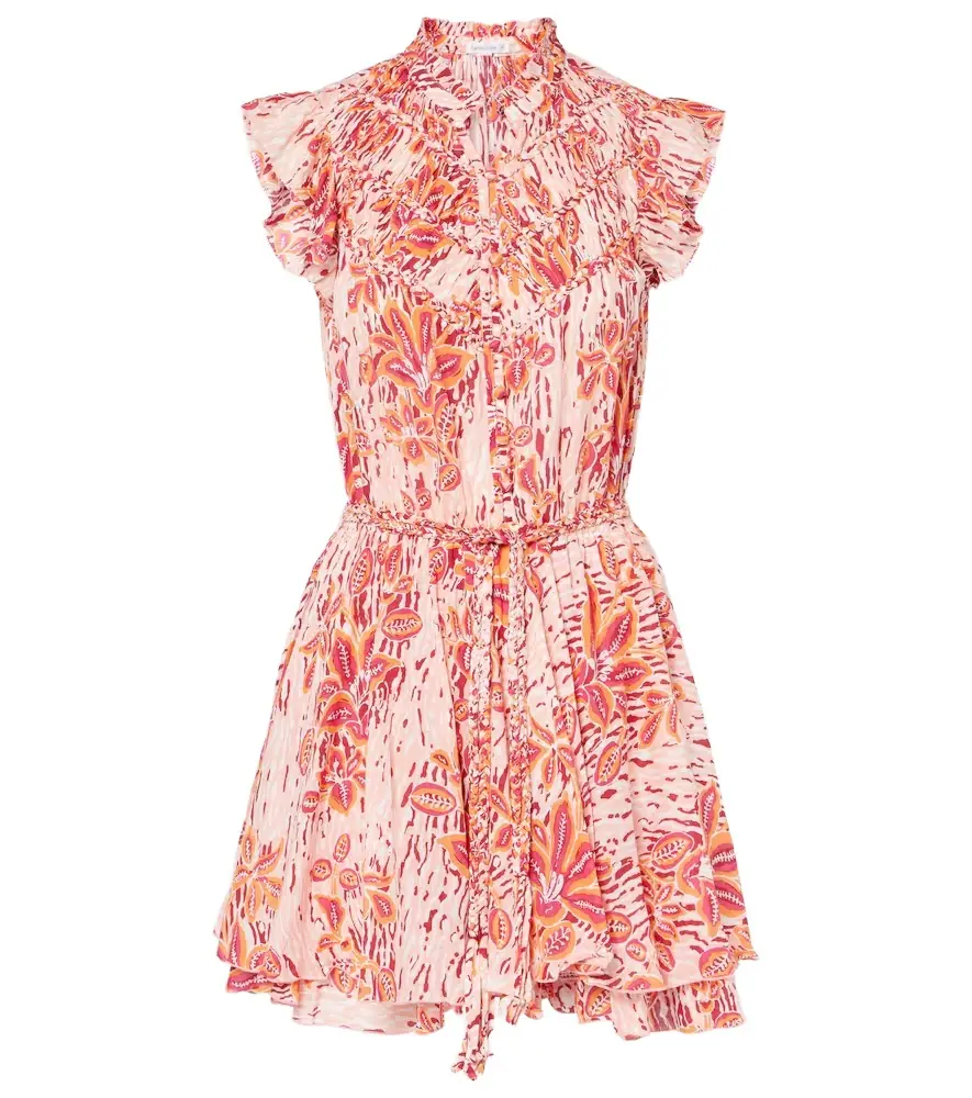 Poupette St Barth Callie floral minidress