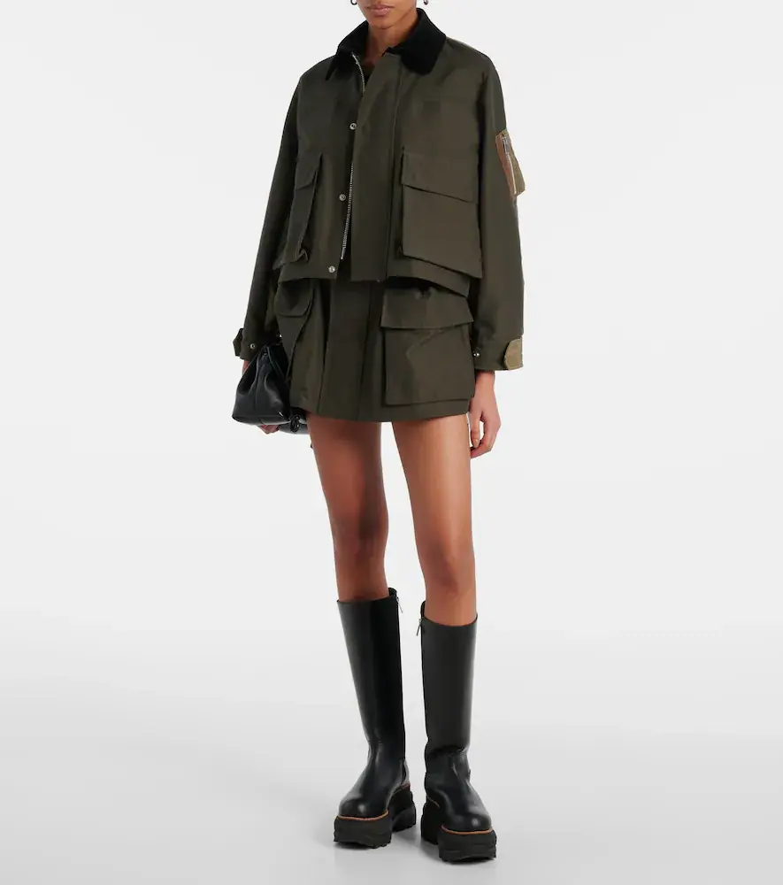 Sacai Cotton-blend shorts | Thumbnail 2
