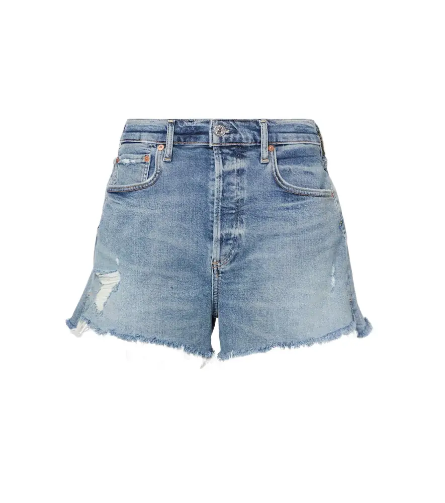 Citizens of Humanity Marlow distressed denim shorts | Image 1 Citizens of Humanity Marlow distressed denim shorts | Image 1