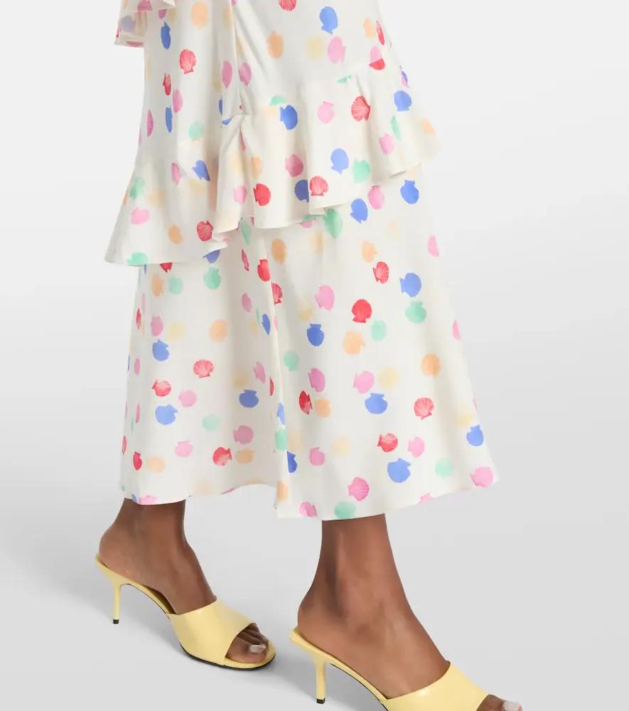 Rixo Meena polka-dot tiered maxi dress | Thumbnail 4 Rixo Meena polka-dot tiered maxi dress | Thumbnail 4