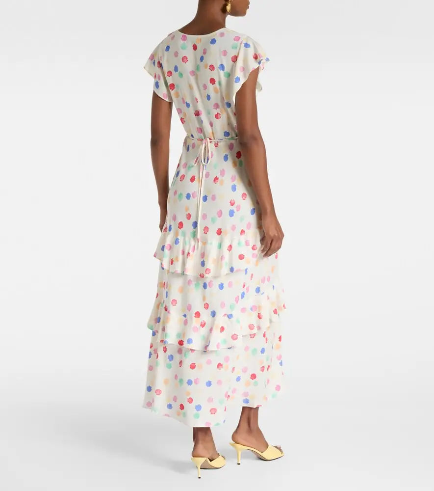 Rixo Meena polka-dot tiered maxi dress | Thumbnail 5 Rixo Meena polka-dot tiered maxi dress | Thumbnail 5