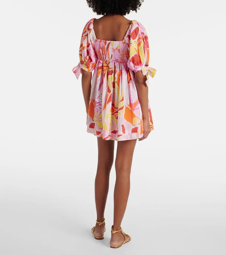Poupette St Barth Catalina printed cotton minidress | Thumbnail 3 Poupette St Barth Catalina printed cotton minidress | Thumbnail 3