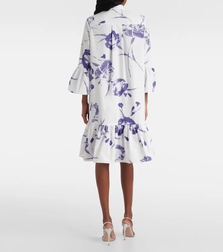 Erdem Floral cotton minidress | Thumbnail 4