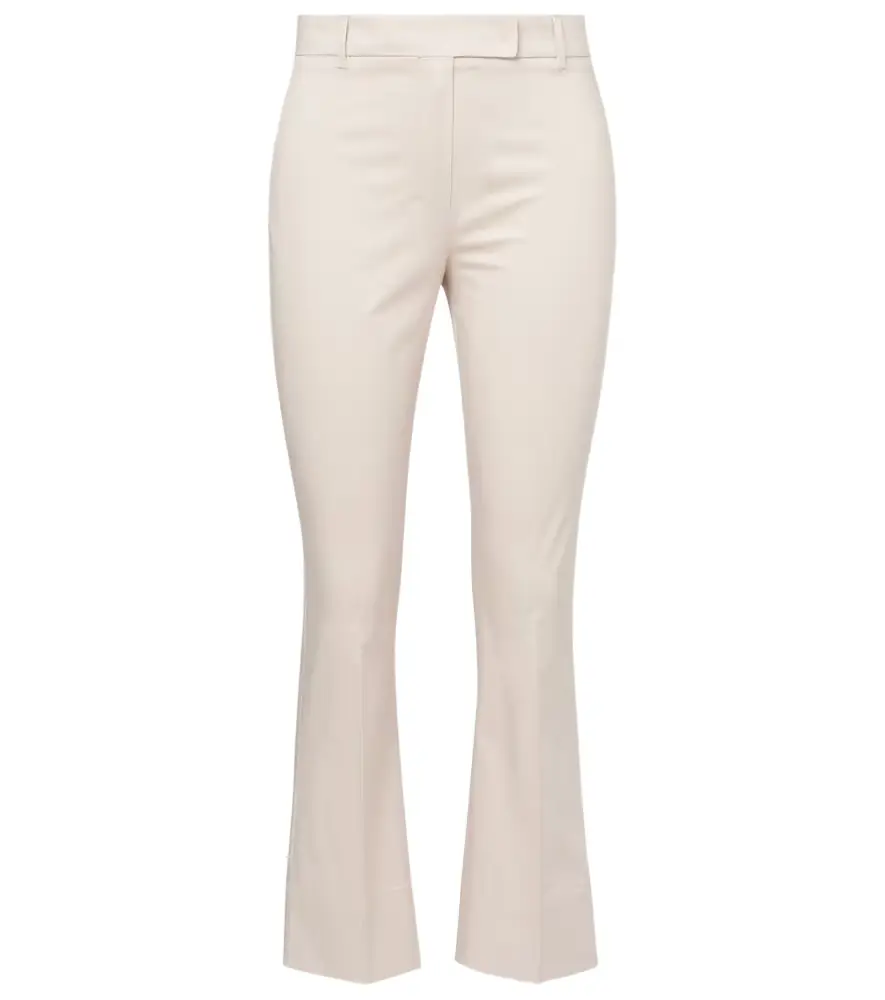 'S Max Mara 'S Max Mara Felice cotton-blend wide-leg pants