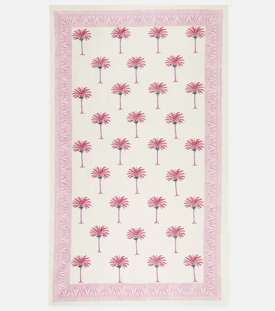 LES OTTOMANS Printed cotton tablecloth | Thumbnail 2