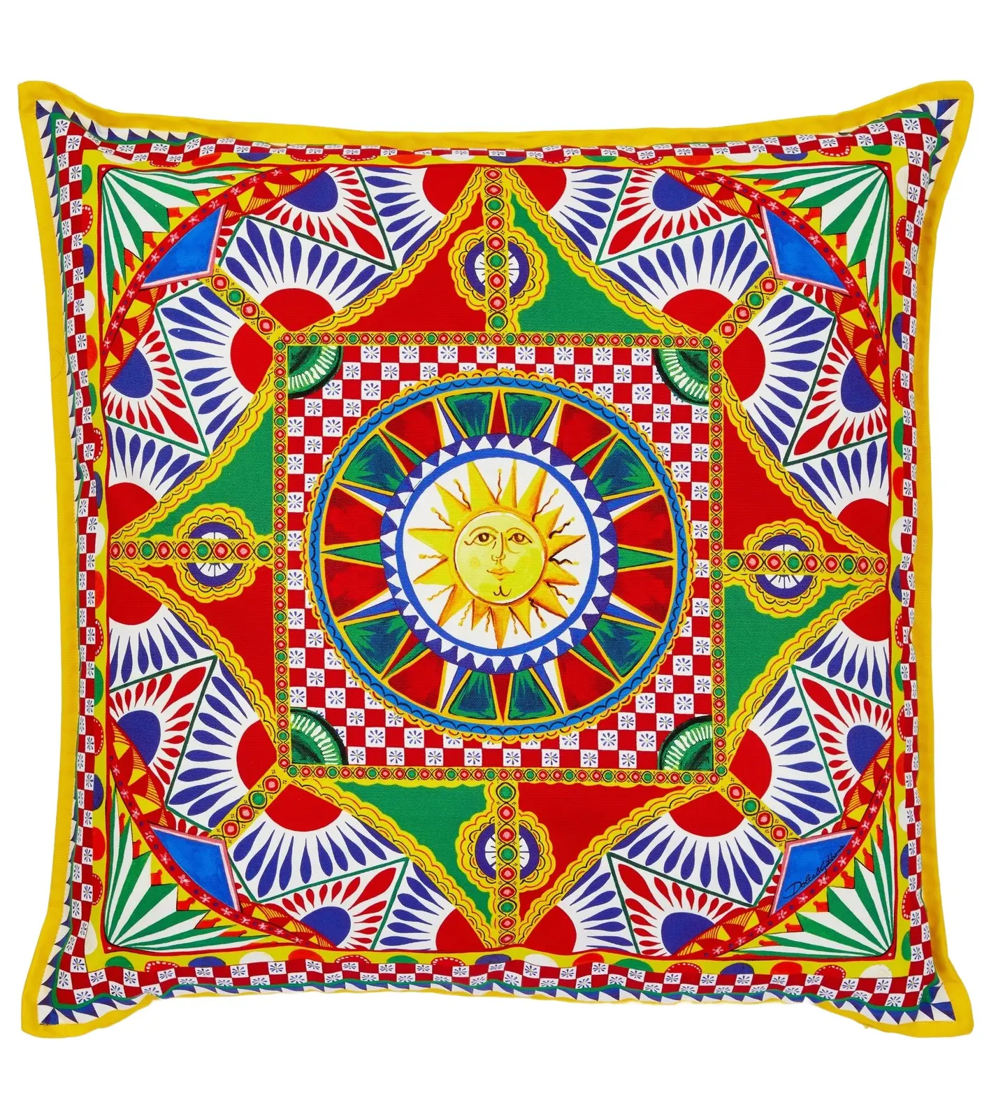 Dolce & Gabbana Casa Medium printed canvas cushion