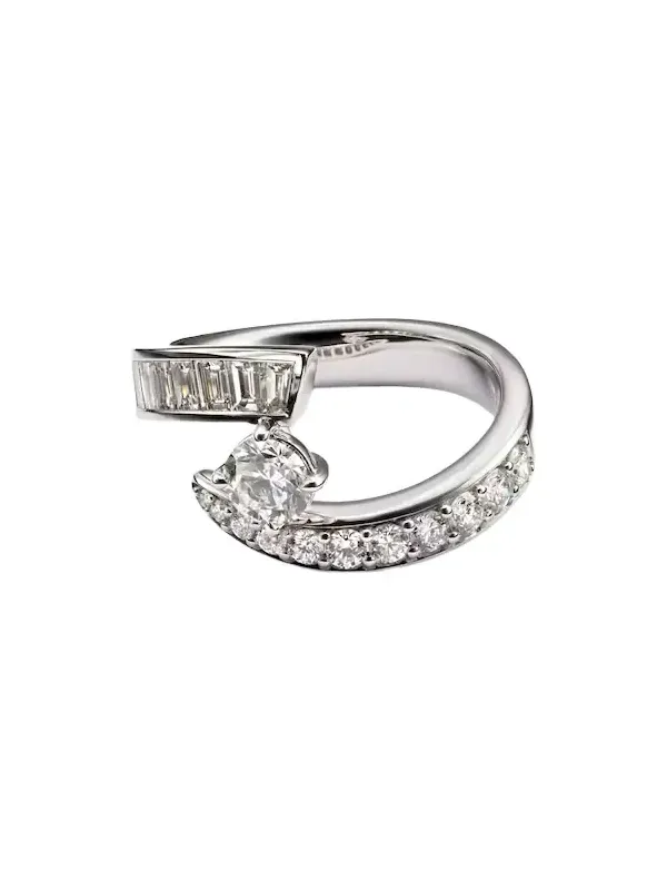 Inner Fire 18kt white gold ring with diamonds Inner Fire 18kt white gold ring with diamonds