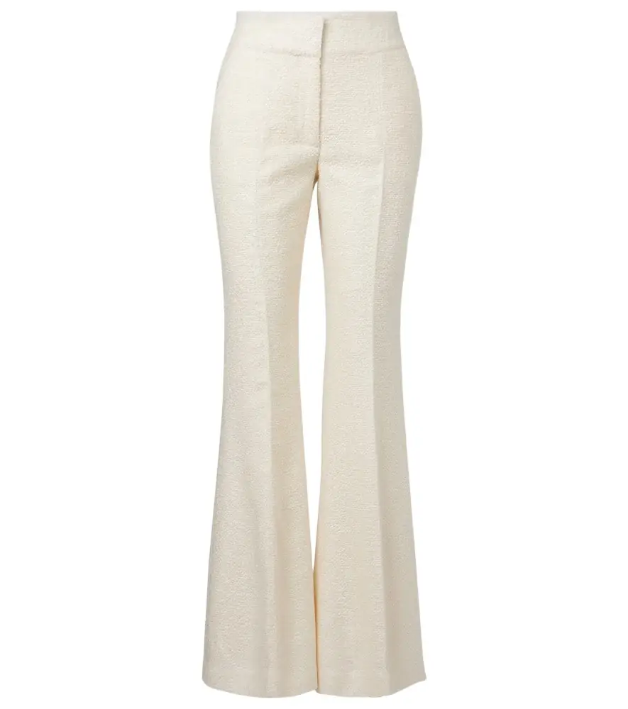 Gabriela Hearst Rhein flared silk pants | Image 1 Gabriela Hearst Rhein flared silk pants | Image 1