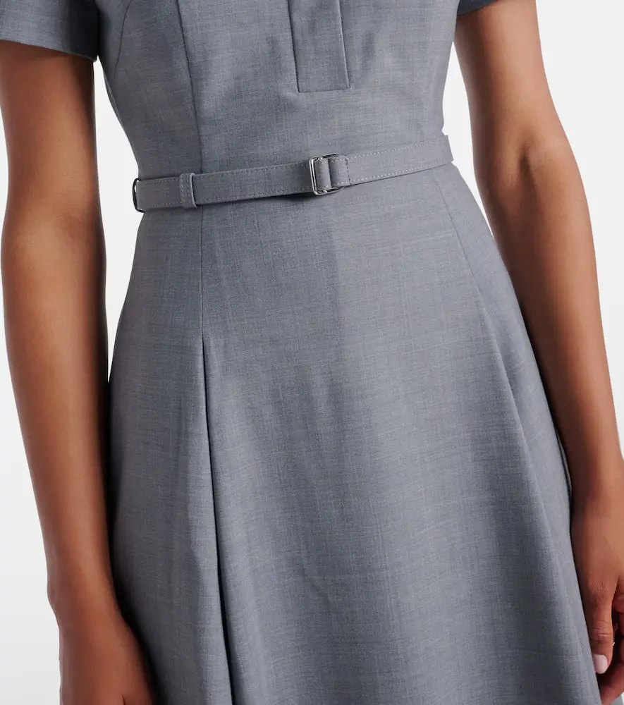 Emilia Wickstead Iwona belted midi dress | Thumbnail 2