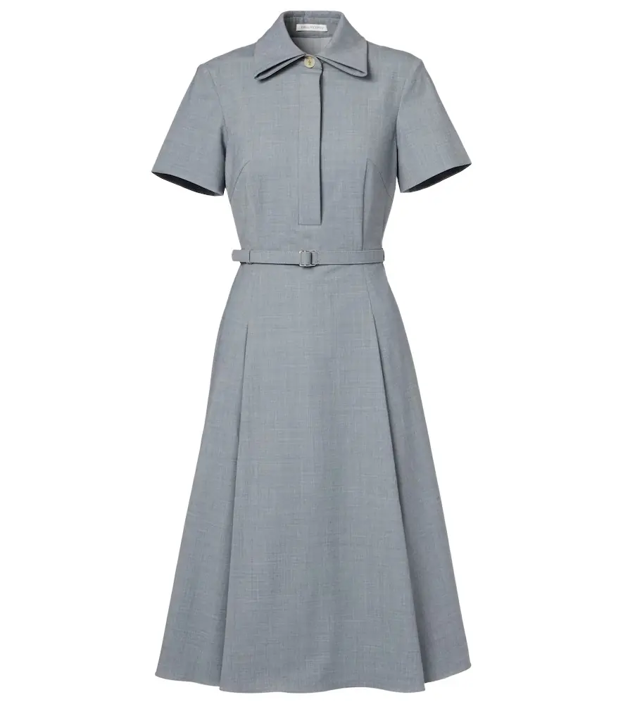 Emilia Wickstead Iwona belted midi dress