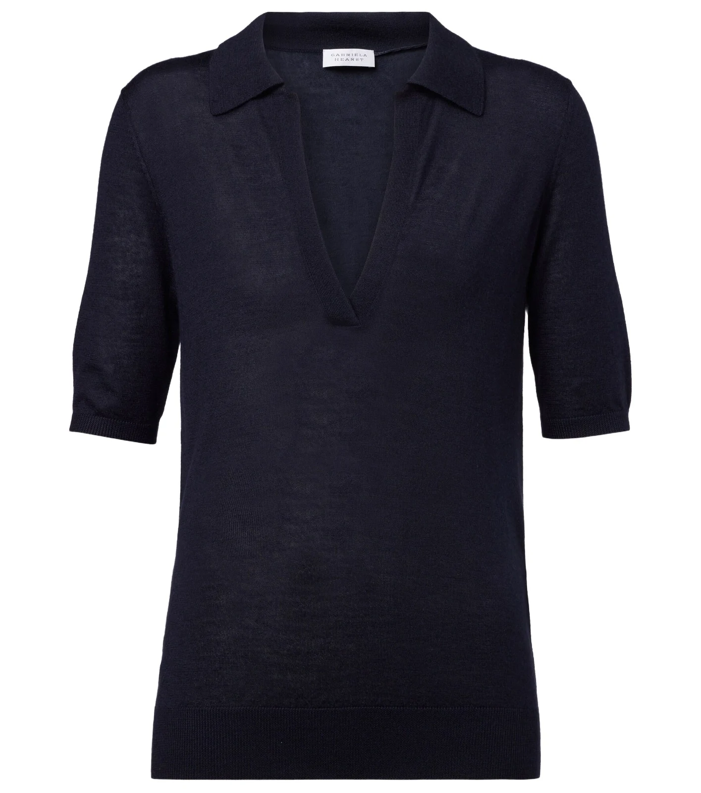 Frank cashmere and silk polo shirt Frank cashmere and silk polo shirt