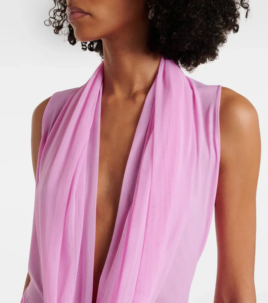 David Koma Semi-sheer gown | Thumbnail 2