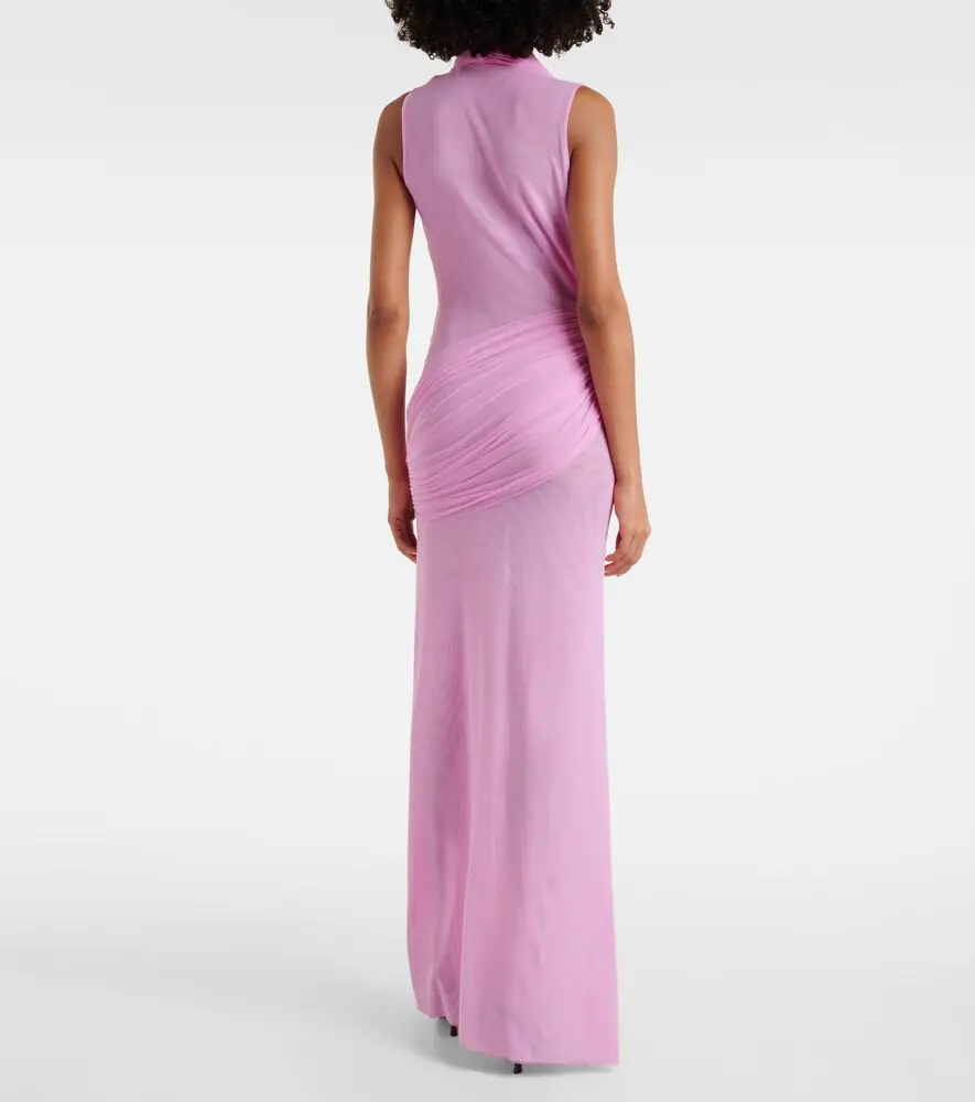 David Koma Semi-sheer gown | Thumbnail 5
