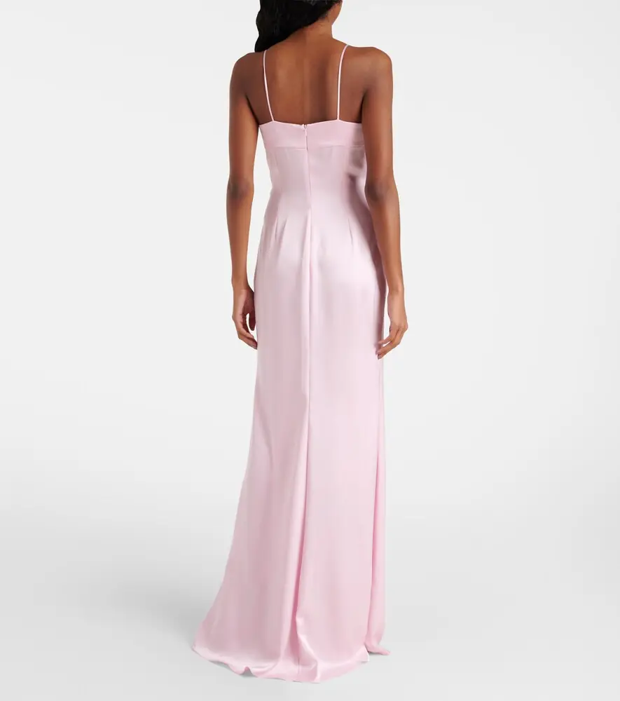 David Koma Sequined satin gown | Thumbnail 3 David Koma Sequined satin gown | Thumbnail 3
