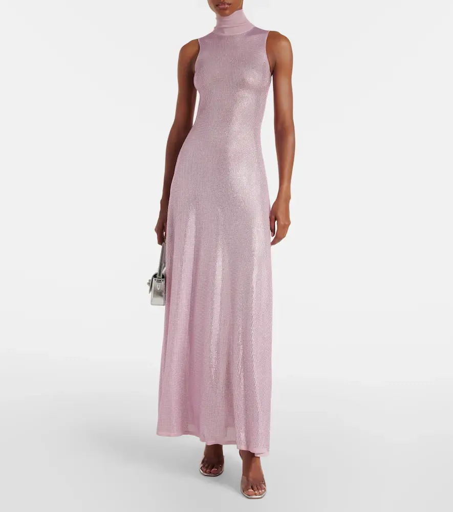 David Koma Ruched sequined maxi dress | Thumbnail 4 David Koma Ruched sequined maxi dress | Thumbnail 4