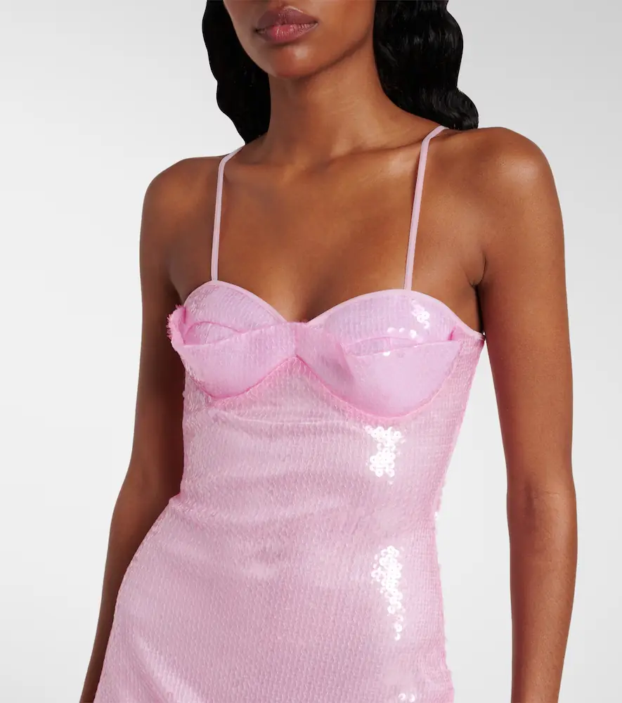 David Koma Sequined minidress | Thumbnail 4 David Koma Sequined minidress | Thumbnail 4