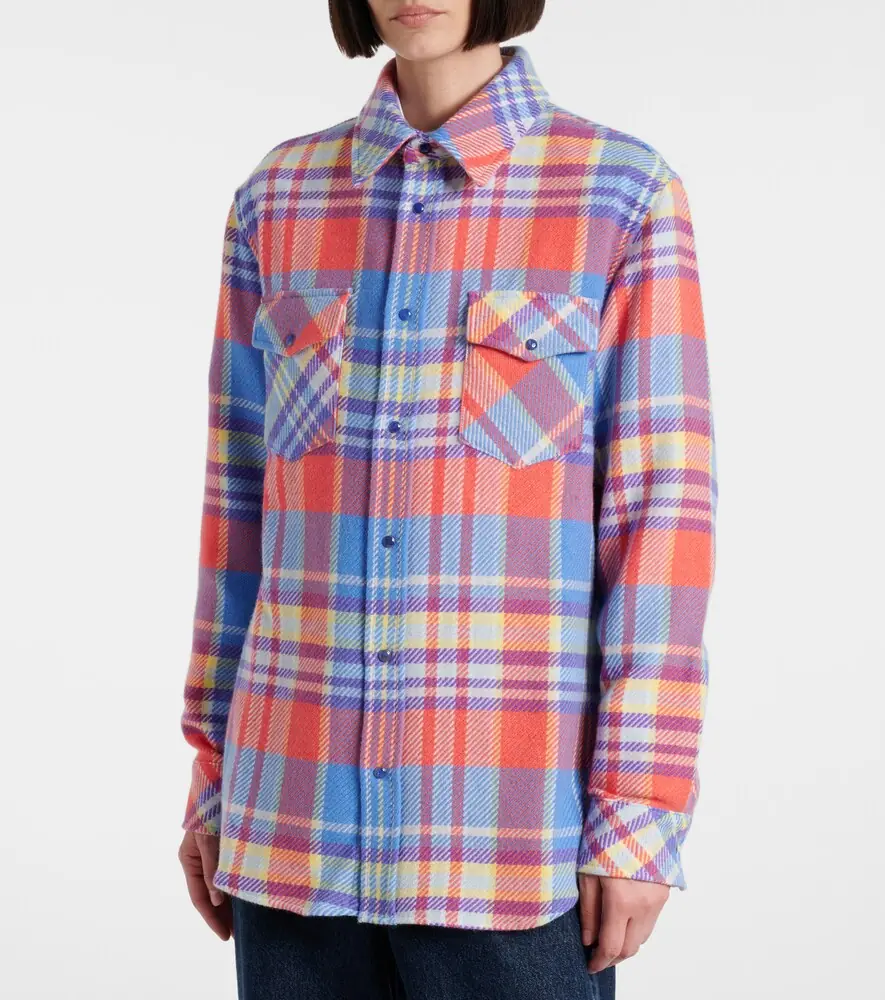 God’s True Cashmere Creator plaid cashmere shirt | Thumbnail 5