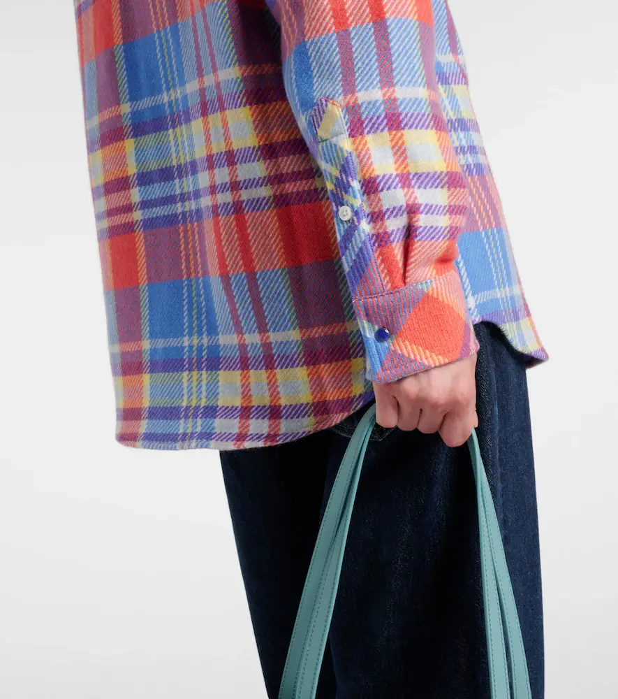 God’s True Cashmere Creator plaid cashmere shirt | Thumbnail 6