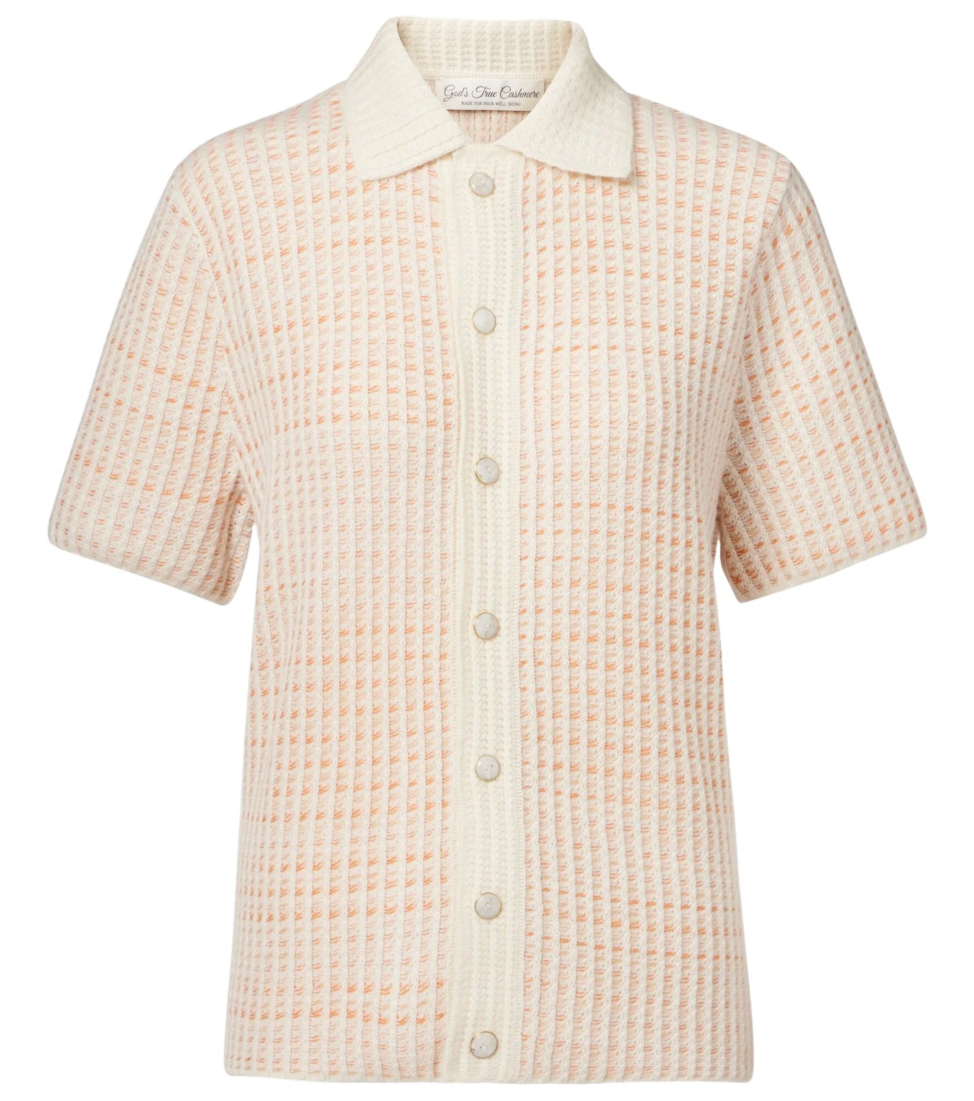 Noble ribbed-knit cashmere shirt Noble ribbed-knit cashmere shirt