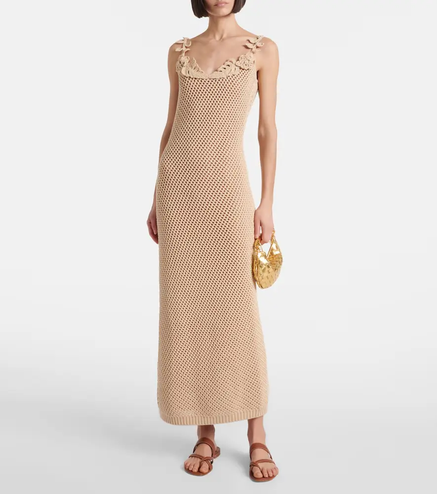 Elie Saab Floral-appliqué mesh gown | Thumbnail 3 Elie Saab Floral-appliqué mesh gown | Thumbnail 3