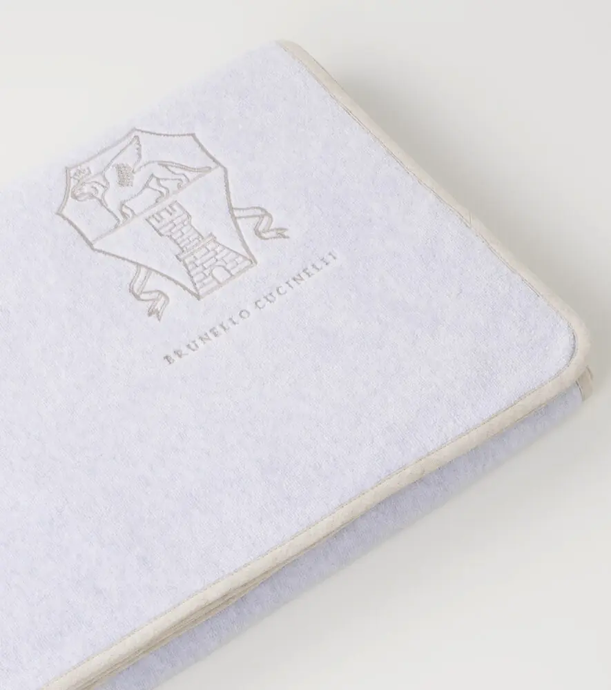 Brunello Cucinelli Embroidered cotton terry towel | Thumbnail 5