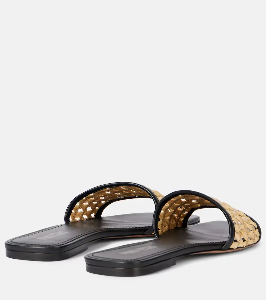 Paris Texas Ava 50 leather-trimmed mules | Thumbnail 3 Paris Texas Ava 50 leather-trimmed mules | Thumbnail 3