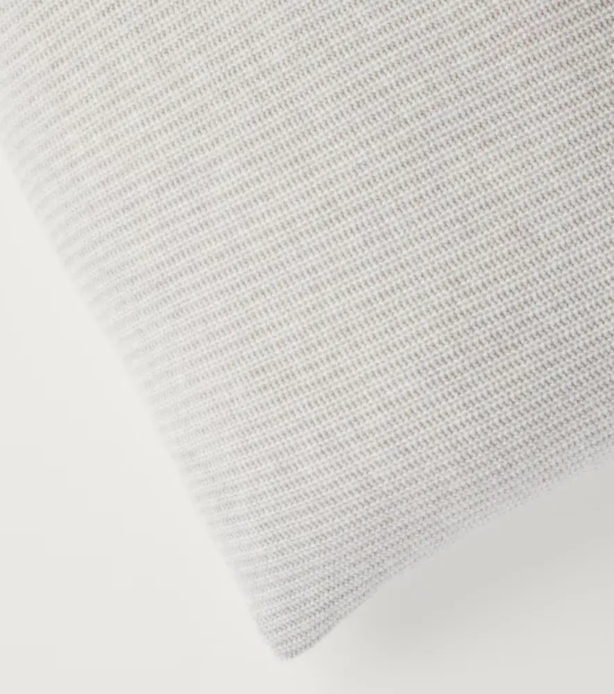 Brunello Cucinelli Ribbed-knit cashmere pillow | Thumbnail 5